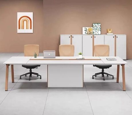 Mobili moderni per ufficio modulari in legno Tavola 2 Cubicolo per 4 persone Stazione di lavoro Direttore Personal Desk