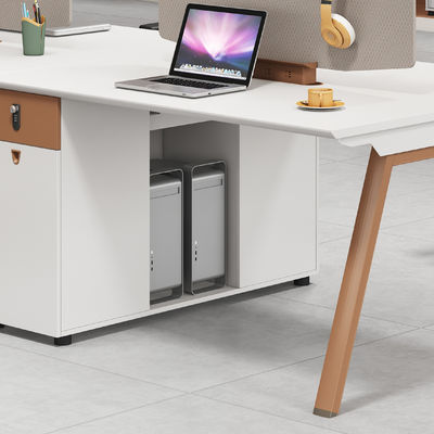 In legno 2 4 6 Sedie Cubicchi Scrivania Stazione di lavoro Mobili per ufficio Modulare Stazione di lavoro per ufficio