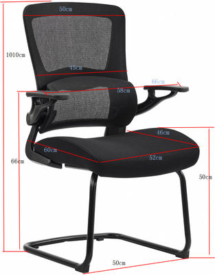 Ergonomic Mesh Back Mid Back Executive Office Computer Chair Staff Mesh Chair con appoggio braccio
