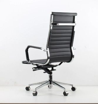 High-End High Back Executive Manager in cuoio Sedie da ufficio ergonomiche regolabili in altezza