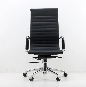 High-End High Back Executive Manager in cuoio Sedie da ufficio ergonomiche regolabili in altezza