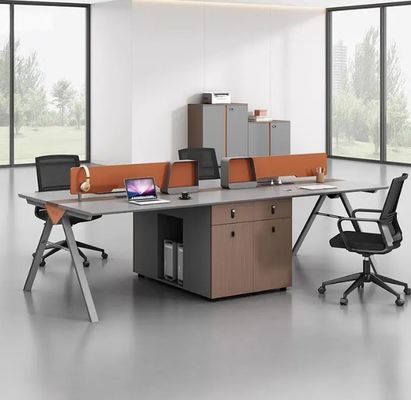 Modern Office Cubicle Staff Stazione di lavoro Scrivania Tavola di ufficio aperta Mobili da ufficio modulari Stazione di lavoro