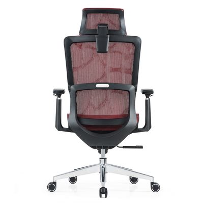 Supporto lombare Full Mesh Luxury Mesh With Headrest Tessuto regolabile Comfort Poltrona ergonomica per ufficio