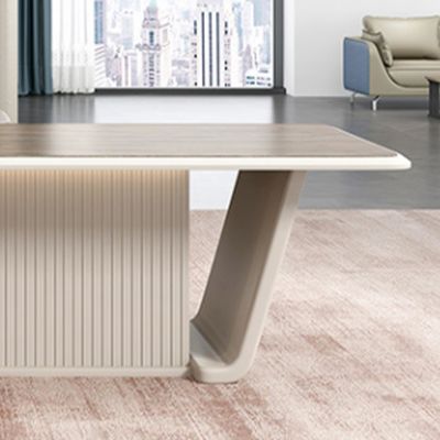 Home Office Mobile Luxury Office Desk Modern I Shape Office Desk Boss Desk esecutivo