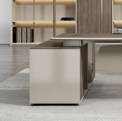 Moderno Boss Tavolo L Forma Direttore Scrivania Mobili d'ufficio Luxury Executive Office Scrivania