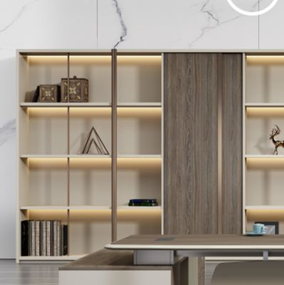 Moderno Boss Tavolo L Forma Direttore Scrivania Mobili d'ufficio Luxury Executive Office Scrivania