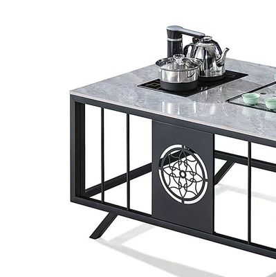 Tavolo da tè minimalista moderno Tavolo da caffè multifunzionale resistente per ufficio