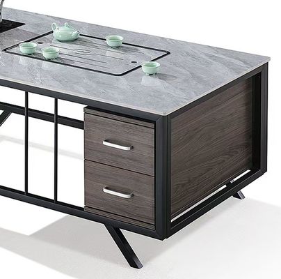 Tavolo da tè minimalista moderno Tavolo da caffè multifunzionale resistente per ufficio