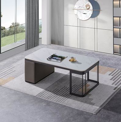 Y03# Mobili d'ufficio moderni Tavolo da caffè in marmo Tavolo da tè in ufficio