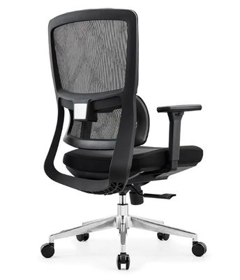 Sedile da ufficio a rete ergonomica traspirante a schiena media regolabile in altezza