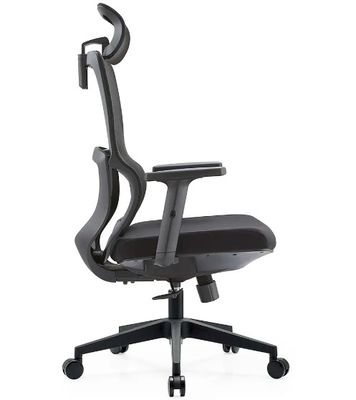 Arredamento a maglia nera supporto lombare massaggio moderno all'ingrosso braccialetto comfort tessuto ergonomico sedia da ufficio