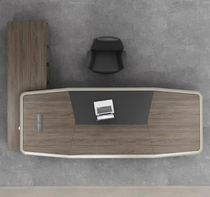 Tavolo per il Ceo di fascia alta Arredamento per ufficio moderno Ufficio di lusso Ufficio esecutivo Tavolo da scrivania Tavolo da ufficio con tavolo laterale e cassetto
