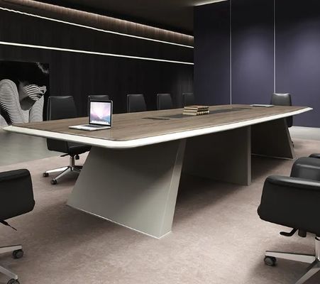 Fabbricazione di uffici semplici e moderni Negoziazione rettangolare Sala riunioni Conferenza Tavolo