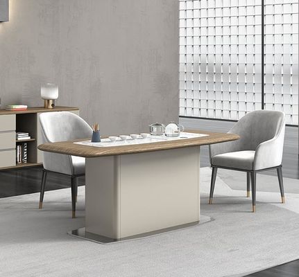 Arredamento per ufficio Divano moderno Set da tavolo centro Mdf Tavolo da tè in legno Tavolo da caffè