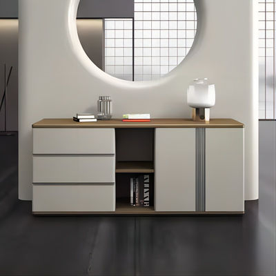 Porta d'ingresso leggera di lusso, moderna, semplice, di archiviazione, divisorio, mobili da ufficio, gabinetto per il tè e l'acqua