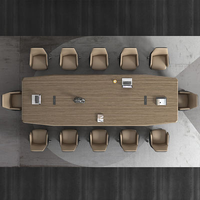 Servizio mobili Sala ufficio Tavolo conferenze Mdf ufficio moderno Oem Legno rivestimento Tavolo conferenze Tavolo riunioni