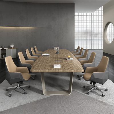 Servizio mobili Sala ufficio Tavolo conferenze Mdf ufficio moderno Oem Legno rivestimento Tavolo conferenze Tavolo riunioni