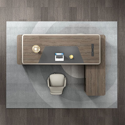 Tavoli di lusso in legno CEO Boss Manager Tavolo ufficio Modern Executive Desks Escritorio Tavolo di ufficio