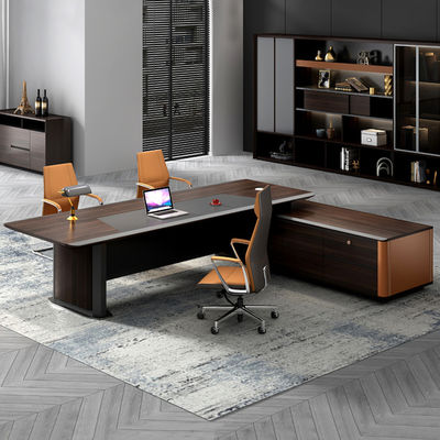 Fabbrica Custom Design Moderno L Forma Direttore Gestore Direttore Direttore Direttore Direttore Direttore Desk Executive Office Desk Furniture Set