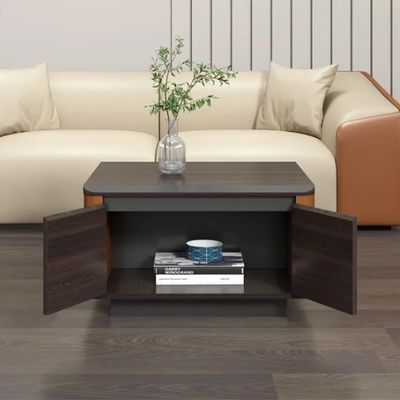 Minimalista Custom Made in legno in forma quadrata Storage Living Room Luxury Modern Coffee Table