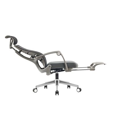 Sedile da ufficio ergonomica a maglia nera Sedile elevatore moderno di alta qualità per posti a sedere comodi e durevoli