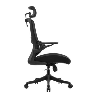 High Back Executive Office Chair Modern Mesh Swivel Bank Chair con poggiatesta regolabile