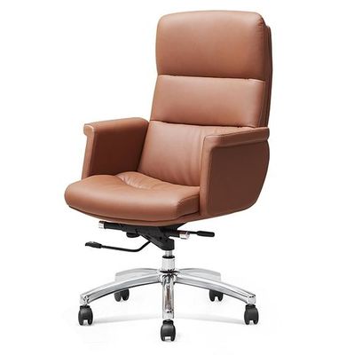 Luxury Moderno Regolabile Girante Direttore Esecutivo Alta Qualità Ergonomica Verità Legno Originale Poltrona da ufficio
