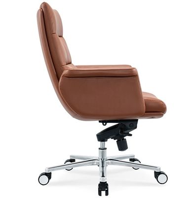 Luxury Moderno Regolabile Girante Direttore Esecutivo Alta Qualità Ergonomica Verità Legno Originale Poltrona da ufficio