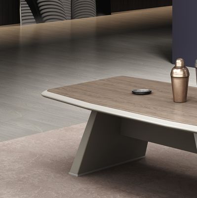 Arredamento per ufficio Divano moderno Set da tavolo centro Mdf Tavolo da tè in legno Tavolo da caffè