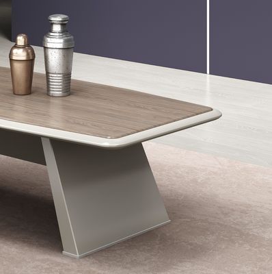 Arredamento per ufficio Divano moderno Set da tavolo centro Mdf Tavolo da tè in legno Tavolo da caffè