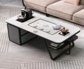 Modern Reception Room tavolo da tè Arredamento ufficio Luxury Wood Living Room Tavolo da caffè Tavolo da caffè High End