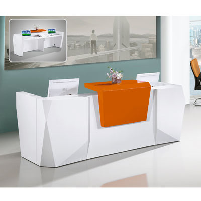High End Modern Minimalist Reception Desk per uffici Banchi d'incontro Alta qualità per edifici per uffici