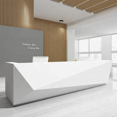 Disegno della reception personalizzato design della reception dell'ufficio moderno
