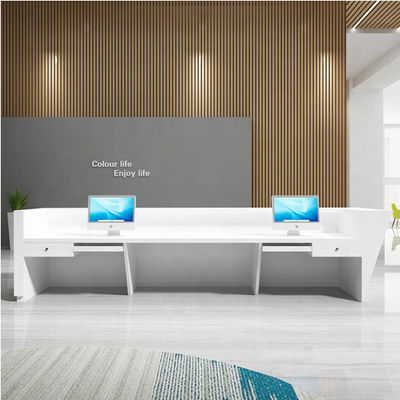 Disegno della reception personalizzato design della reception dell'ufficio moderno