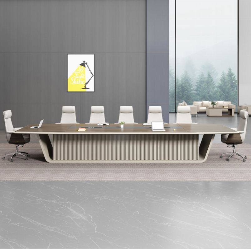 Popolare mobili da ufficio di moda tavolo da riunione sala riunioni di lusso ufficio in legno tavolo da riunioni scrivania