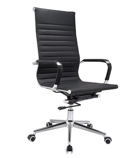 High Back Executive Boss Pu Poltrona da ufficio in pelle Mobili da ufficio Poltrona girevole Poltrona regolabile in pelle