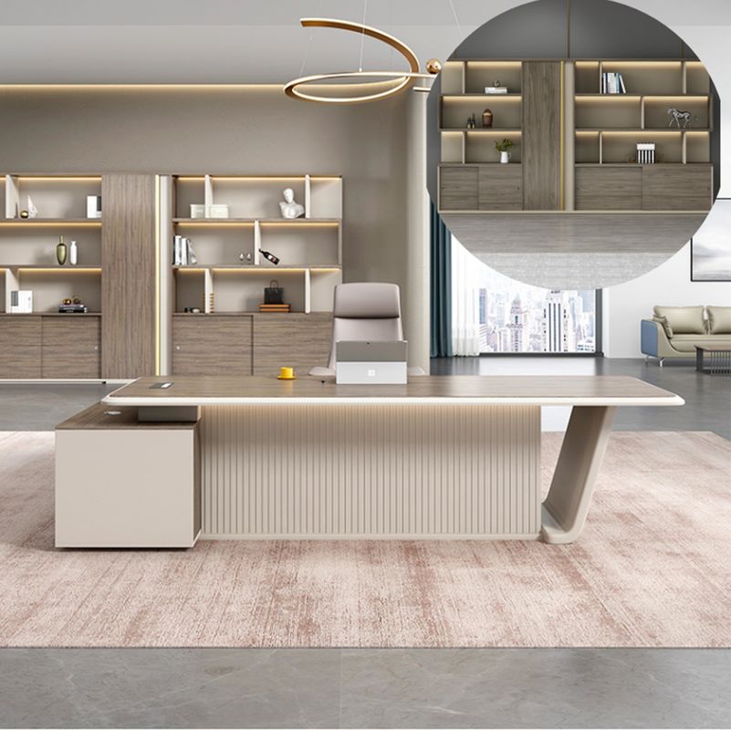 Home Office Mobile Luxury Office Desk Modern I Shape Office Desk Boss Desk esecutivo