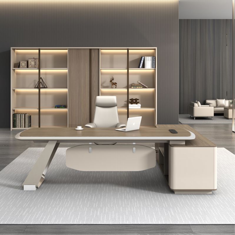 Fabbrica di mobili commerciali Custom High-end Design moderno in forma di L Direttore Gestore Direttore Direttore Direttore Direttore Direttore Direttore Direttore