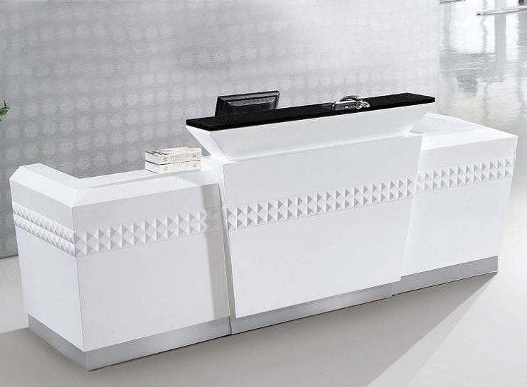 New Design Popolare Luxury Minimalist Marmo Reception Desk per ufficio